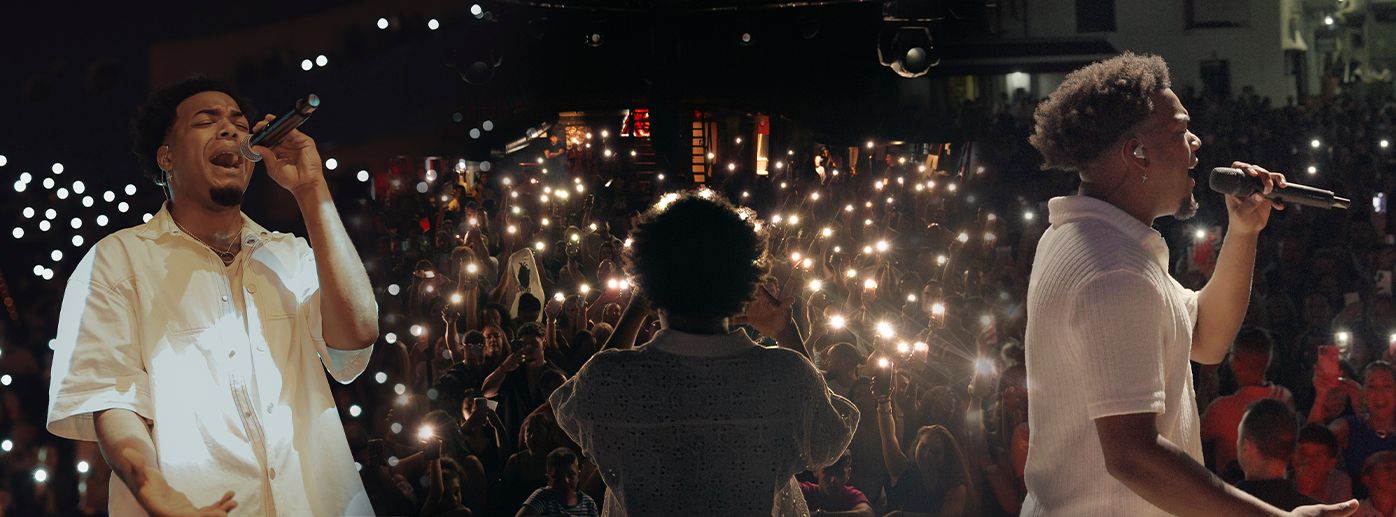 Luis Cortés en concierto